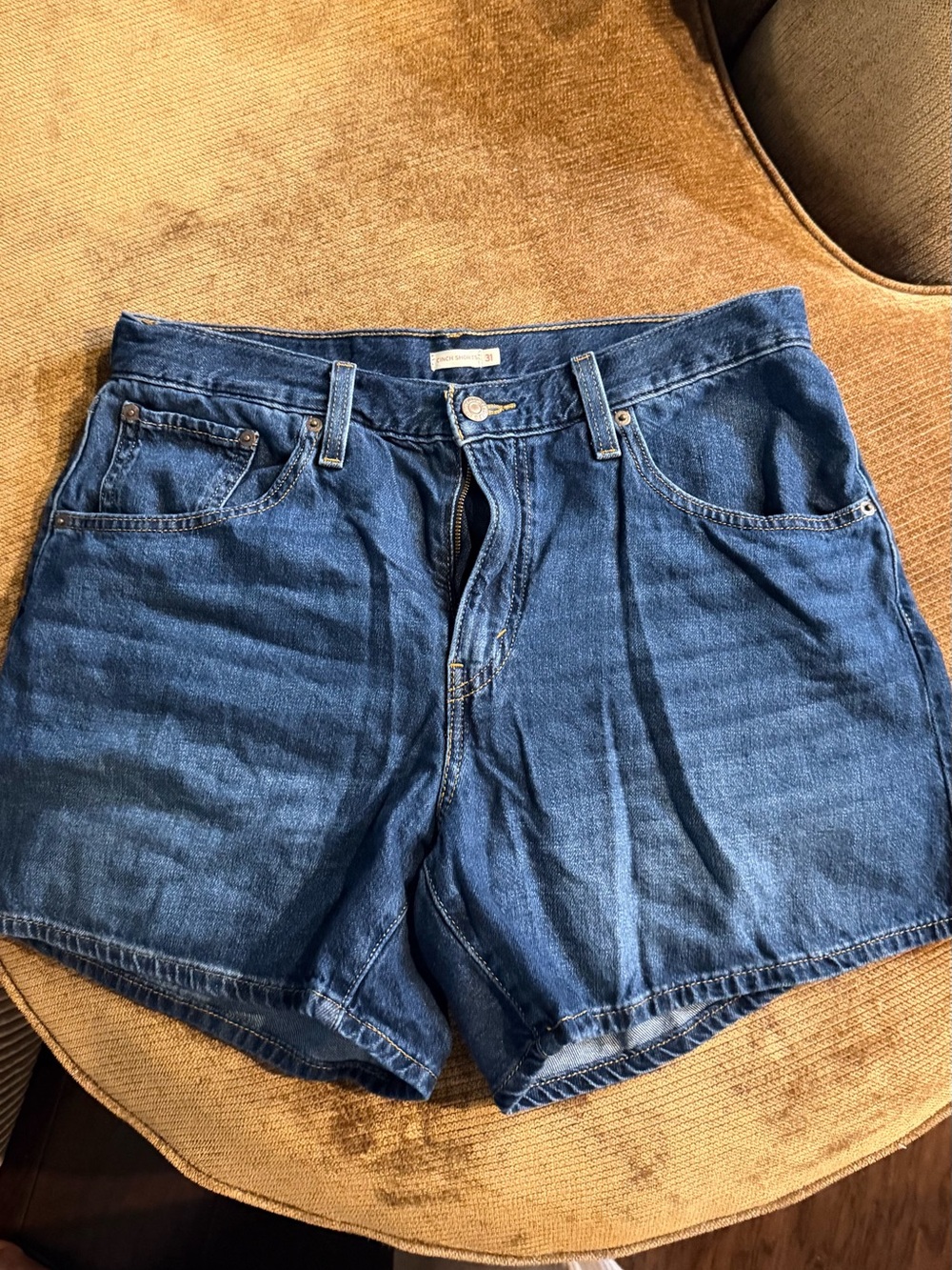 LEVI Classic Blue Denim Women’s Shorts
